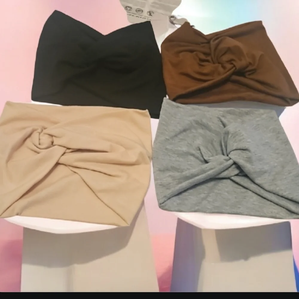 Dreshow Head Wraps NWT OS Brown Beige Black Gray. Great Gift